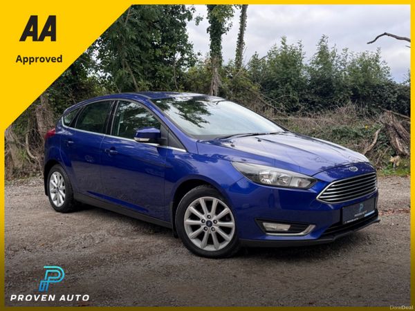 Ford Focus Hatchback, Diesel, 2016, Blue