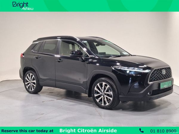 Toyota Corolla Cross SUV, Petrol Hybrid, 2025, Black