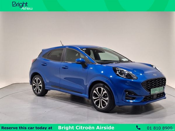 Ford Puma MPV, Petrol Hybrid, 2024, Blue