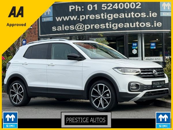 Volkswagen T-Cross SUV, Petrol, 2020, White