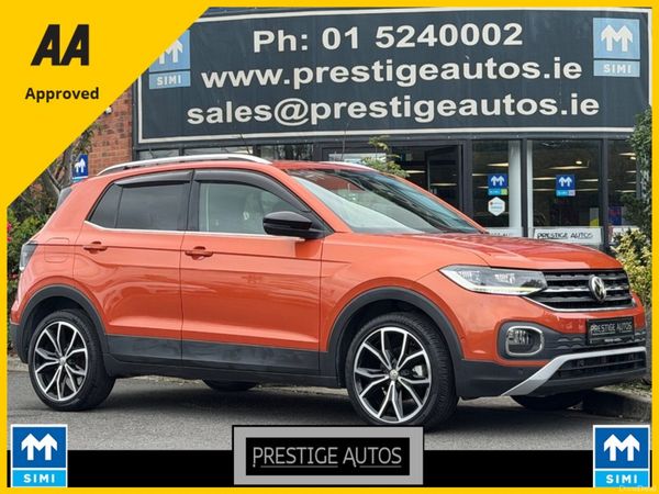Volkswagen T-Cross SUV, Petrol, 2020, Orange