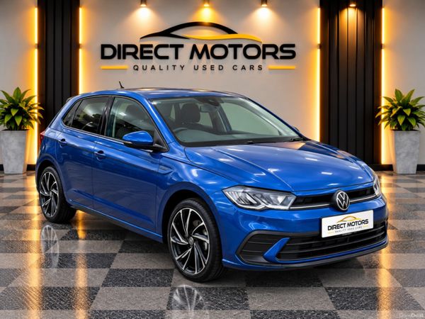 Volkswagen Polo Hatchback, Petrol, 2023, Blue