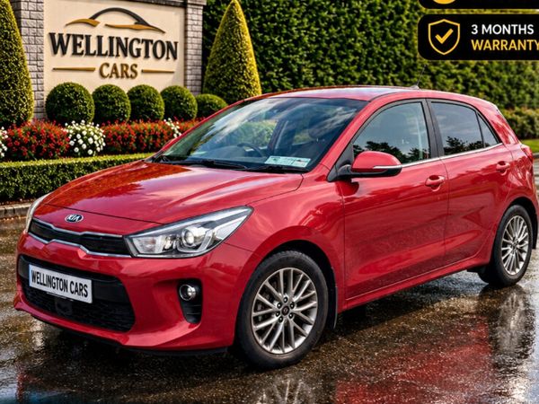 Kia Rio Hatchback, Petrol, 2017, Red