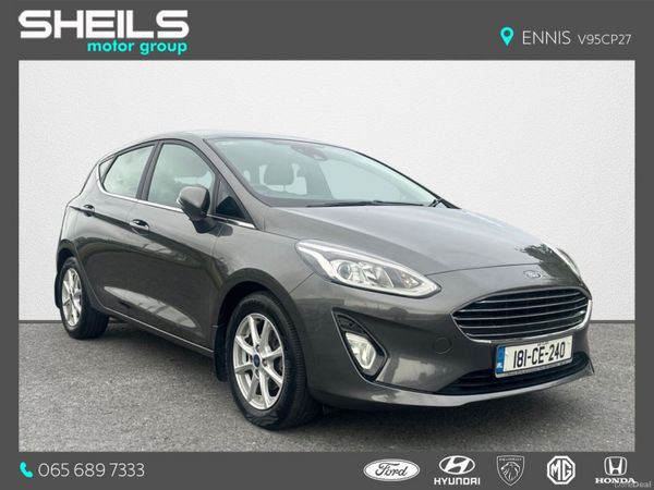 Ford Fiesta Hatchback, Petrol, 2018, Grey