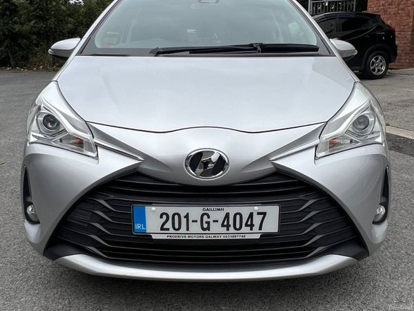 Toyota Vitz Hatchback, Petrol, 2020, Silver