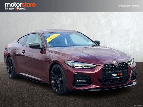 BMW 4-Series Coupe, Diesel, 2023, Red