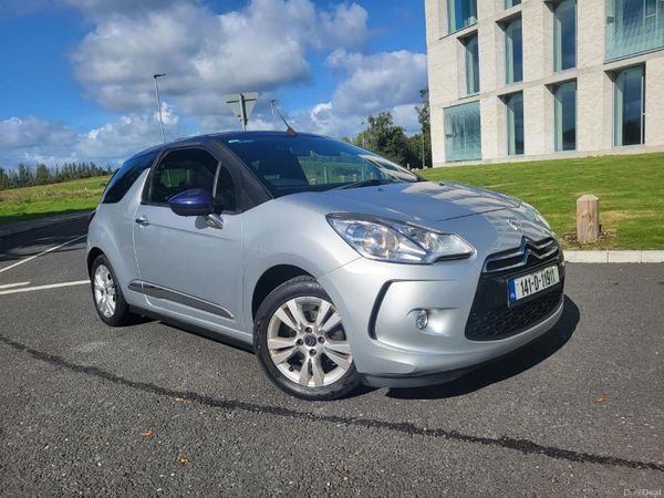 Citroen DS 3 Hatchback, Petrol, 2014, Silver