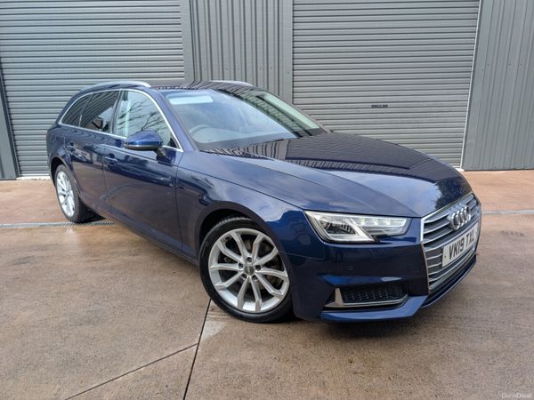Audi A4 Estate, Diesel, 2019, Blue