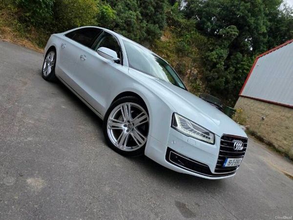 Audi A8 Saloon, Diesel, 2015, White