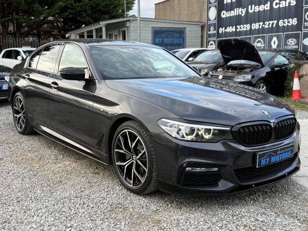 BMW 5-Series Saloon, Diesel, 2018, Grey