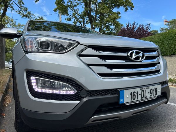 Hyundai Santa Fe SUV, Diesel, 2016, Silver
