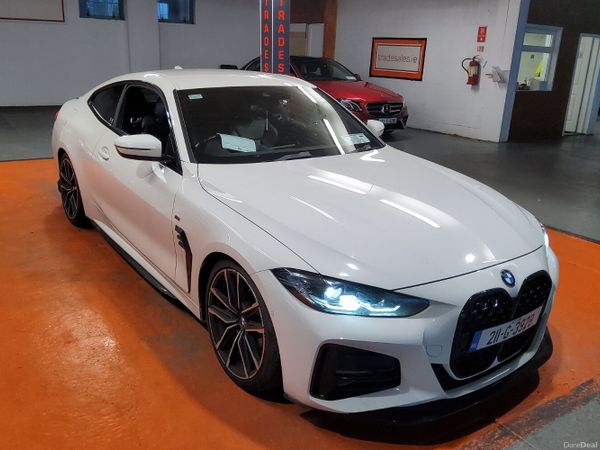 BMW 4-Series Coupe, Diesel, 2021, White