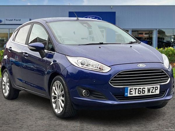 Ford Fiesta Hatchback, Diesel, 2017, Blue