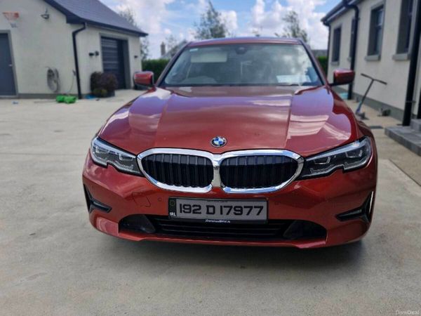 BMW 3-Series Saloon, Diesel, 2019, Orange