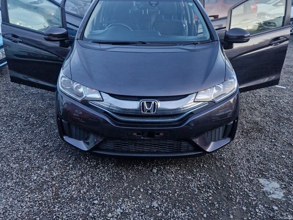 Honda Fit Hatchback, Petrol Hybrid, 2015, Black