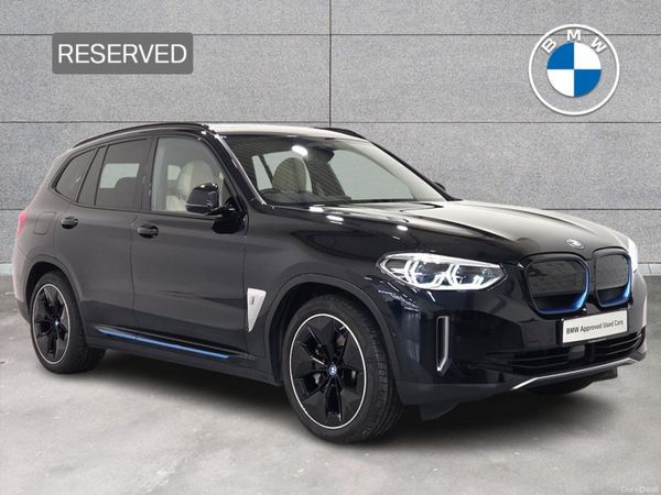 BMW iX3 SUV, Electric, 2021, Black