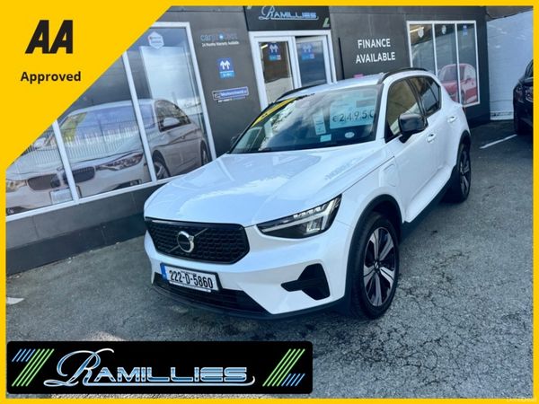 Volvo XC40 SUV, Petrol Plug-in Hybrid, 2022, White