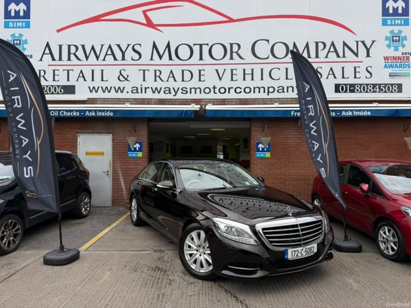 Mercedes-Benz S-Class Saloon, Diesel, 2017, Red