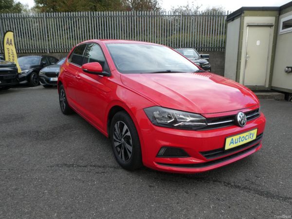 Volkswagen Polo Hatchback, Petrol, 2019, Red