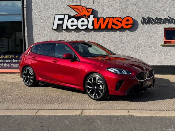 BMW 1-Series Hatchback, Petrol Hybrid, 2026, Red