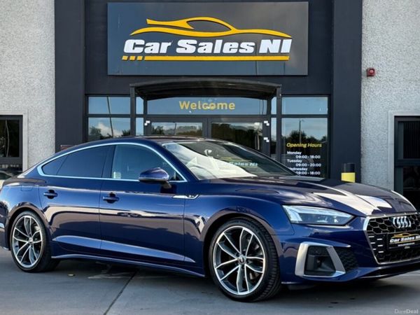 Audi A5 Hatchback, Diesel Hybrid, 2023, Blue