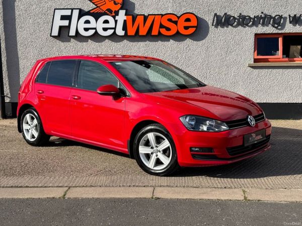 Volkswagen Golf Hatchback, Diesel, 2016, Red