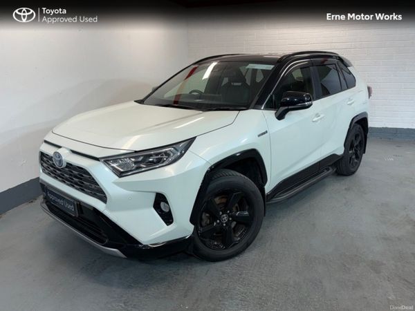 Toyota RAV4 SUV, Petrol Hybrid, 2022, White