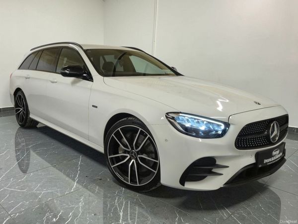 Mercedes-Benz E-Class Estate, Diesel Plug-in Hybrid, 2021, White