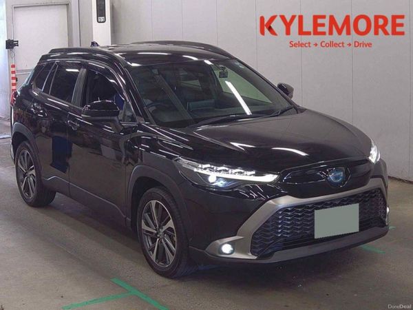 Toyota Corolla Cross SUV, Petrol Hybrid, 2023, Black