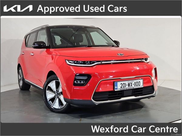 Kia Soul Hatchback, Electric, 2020, Red