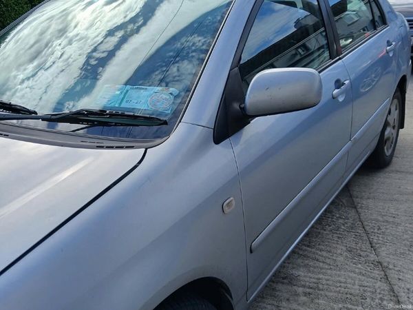 Toyota Corolla Saloon, Diesel, 2006, Blue