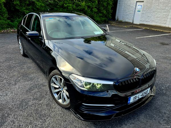 BMW 5-Series Saloon, Diesel, 2019, Black