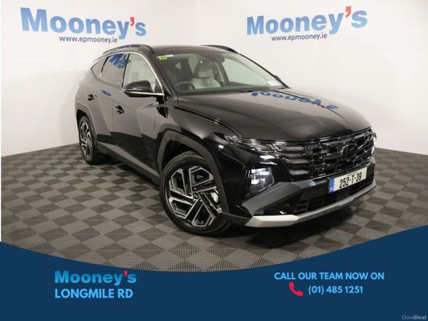 Hyundai Tucson SUV, Petrol Plug-in Hybrid, 2025, Black