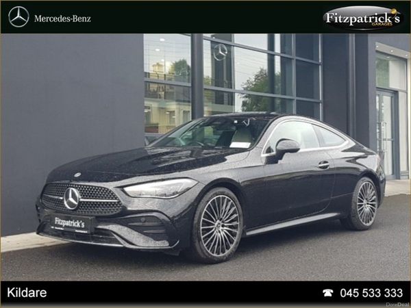 Mercedes-Benz CLE Coupe, Diesel Hybrid, 2024, Black