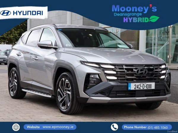 Hyundai Tucson SUV, Petrol Hybrid, 2024, Silver