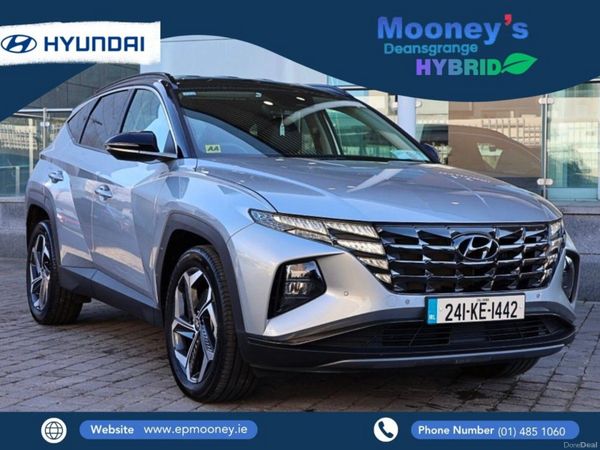 Hyundai Tucson SUV, Petrol Hybrid, 2024, Silver
