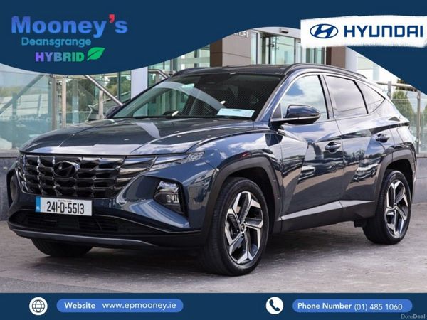 Hyundai Tucson SUV, Petrol Hybrid, 2024, Blue