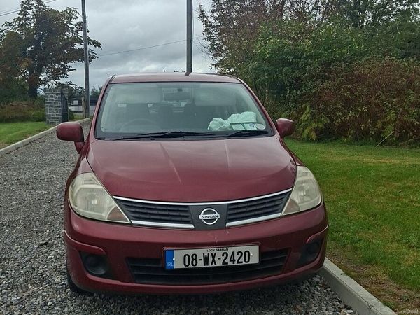 Nissan Tiida Saloon, Diesel, 2008, Red