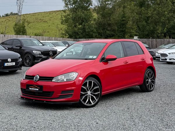 Volkswagen Golf Hatchback, Diesel, 2013, Red