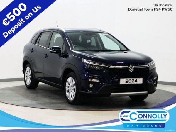 Suzuki S-CROSS SUV, Petrol Hybrid, 2024, Blue