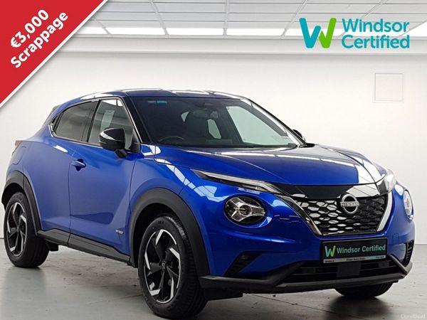 Nissan Juke SUV, Petrol Hybrid, 2024, Blue