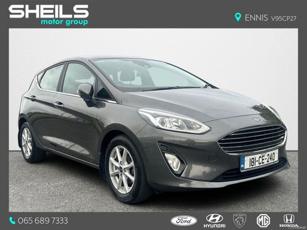 Ford Fiesta Hatchback, Petrol, 2018, Grey