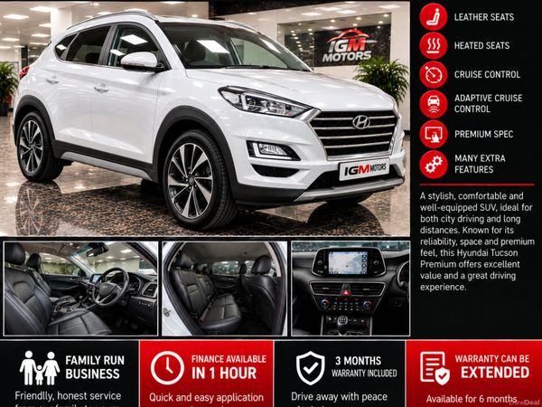Hyundai Tucson SUV, Diesel, 2019, White