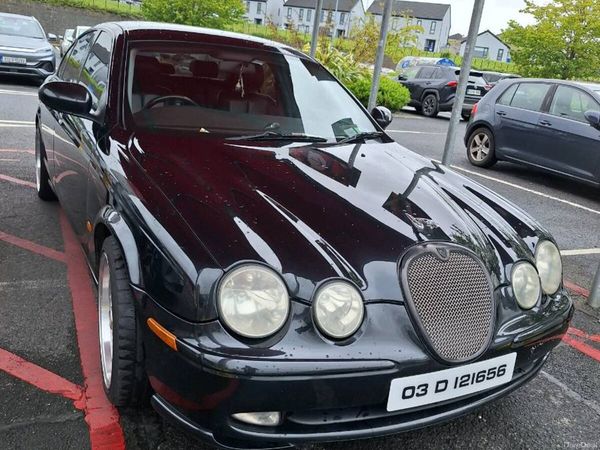 Jaguar S-Type Saloon, Petrol, 2003, Black