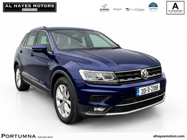 Volkswagen Tiguan SUV, Diesel, 2020, Blue