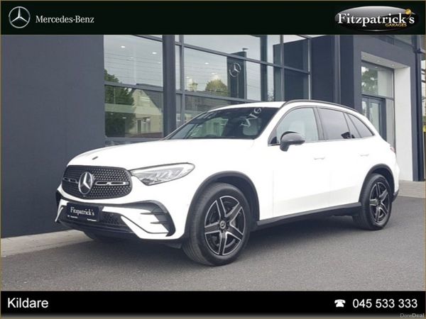 Mercedes-Benz GLC SUV, Diesel Hybrid, 2024, White