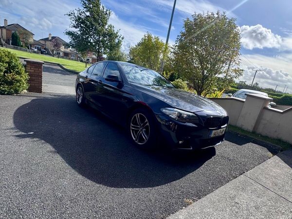 BMW 5-Series Saloon, Diesel, 2014, Black