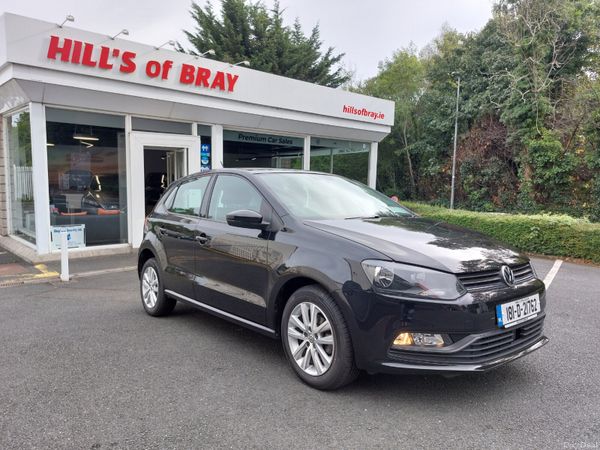 Volkswagen Polo Hatchback, Petrol, 2018, Black