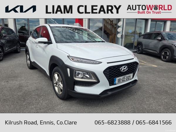 Hyundai KONA Hatchback, Petrol, 2018, White