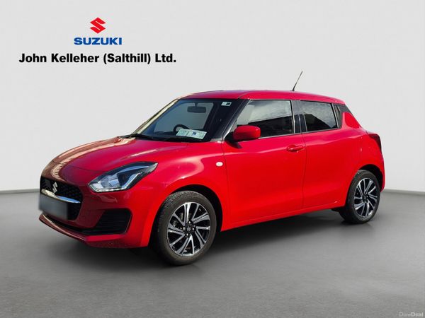 Suzuki Swift Hatchback, Petrol, 2022, Red